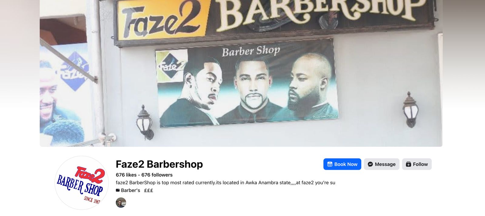 Faze2 Barbershop: Building a Strong Social Media Presence